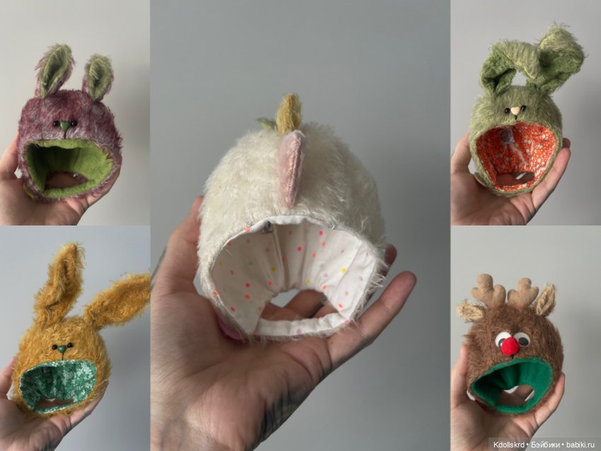 Продам шапки Dafnery для Blythe.Qbaby