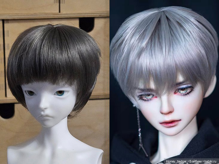 Парики для кукол 1/4 — Парики для BJD