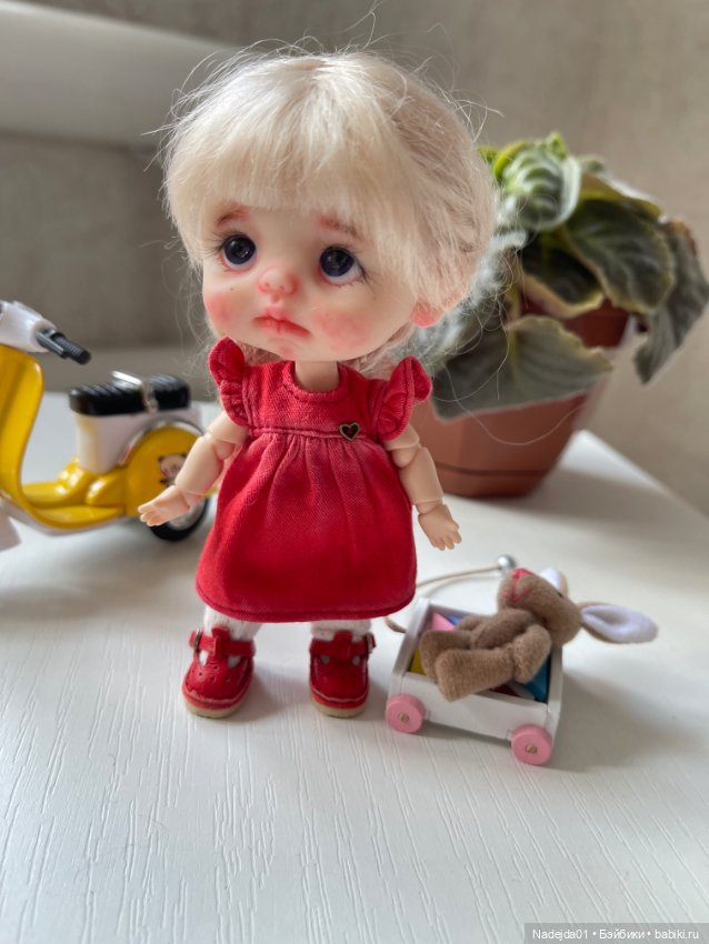 Маленькая булочка — Авторские куклы (фото 7)