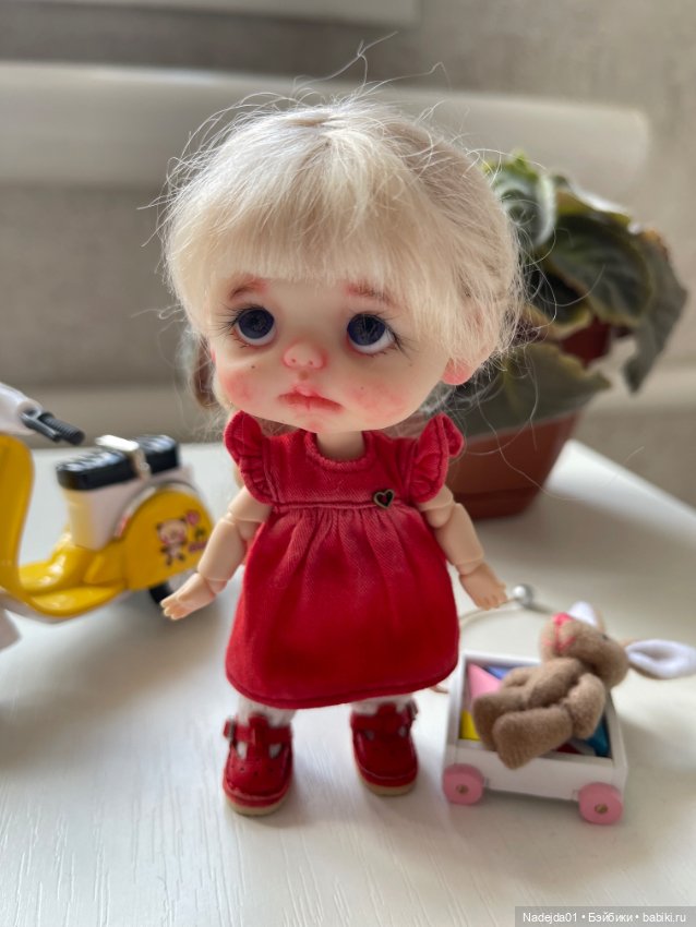 Маленькая булочка — Авторские куклы (фото 8)