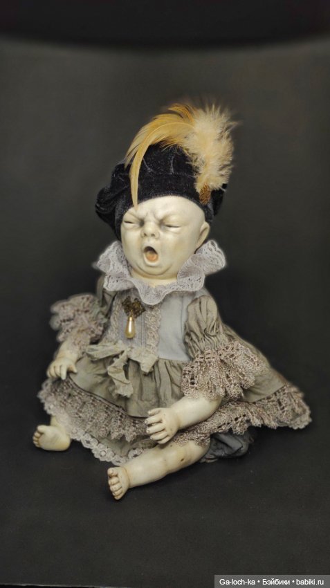 Малыш крикун — Фарфоровые куклы (фото 7)