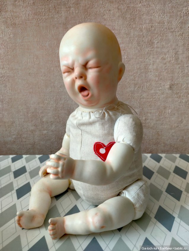 Малыш крикун — Фарфоровые куклы (фото 2)