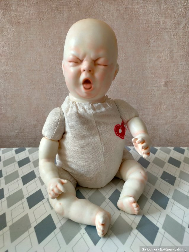 Малыш крикун — Фарфоровые куклы (фото 3)