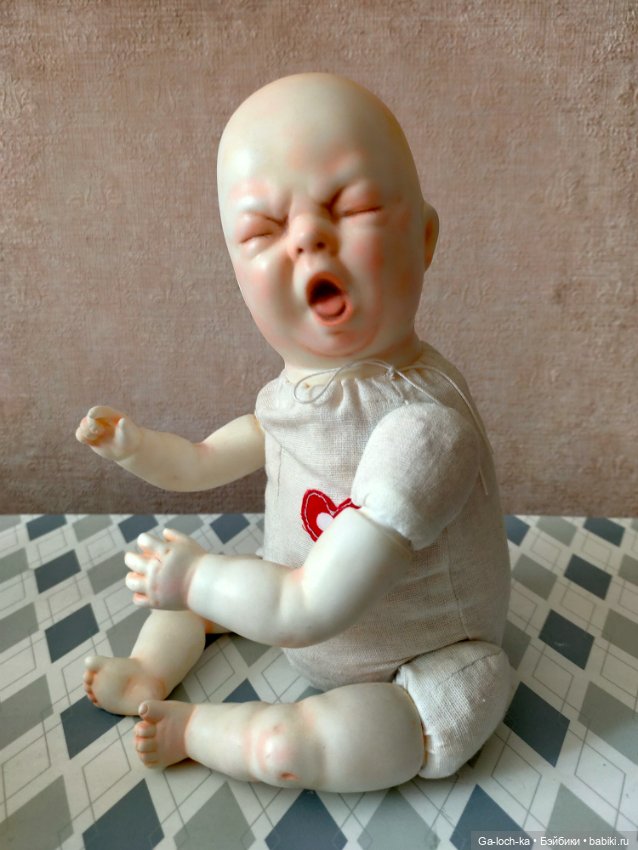Малыш крикун — Фарфоровые куклы (фото 6)