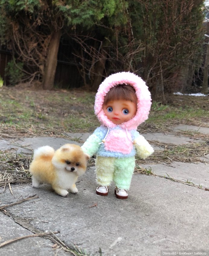 Костюм Спорт-шик на обитцу11 или кукол с похожими размерами (фото 4)