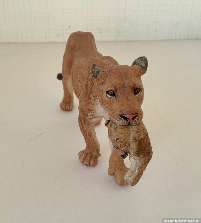 Львица с детенышем — Игрушки для детей (фото 2)