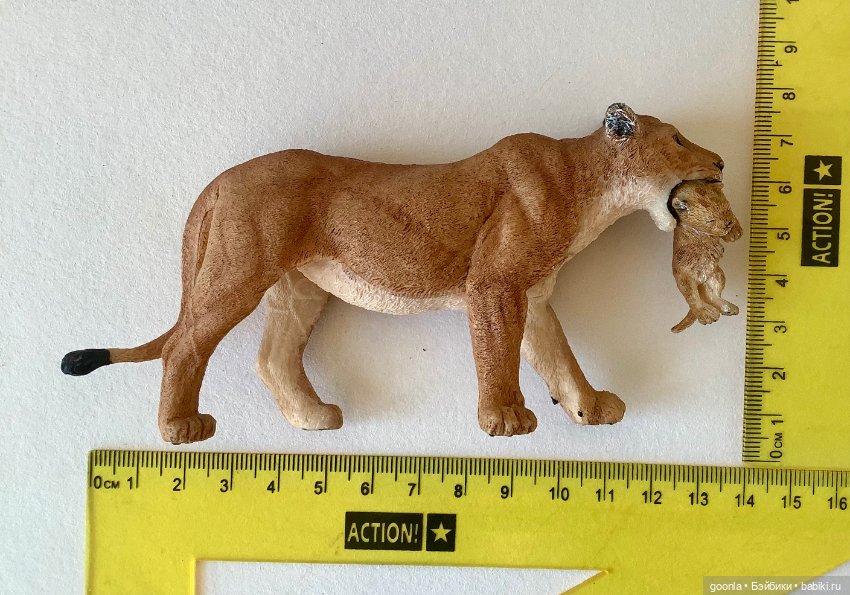 Львица с детенышем — Игрушки для детей (фото 6)