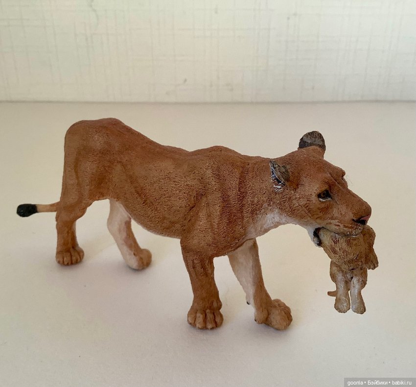 Львица с детенышем — Игрушки для детей (фото 3)