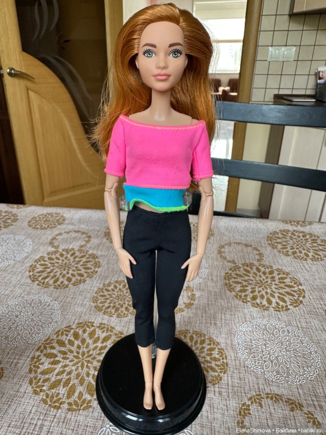 Barbie Fashionistas 64 на стандартном теле мтм