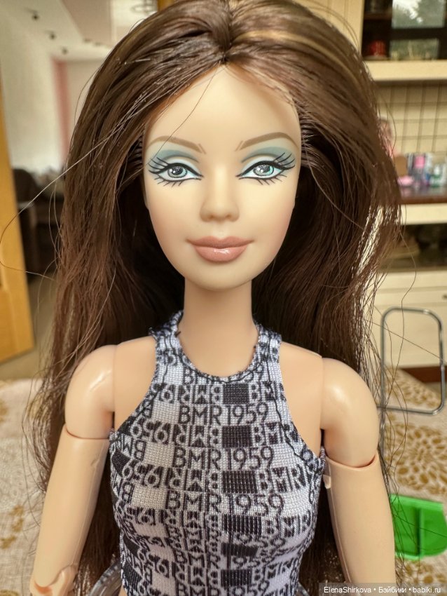 Barbie birthstone Маки бриллиант апрель на высоком теле мтм (фото 5)