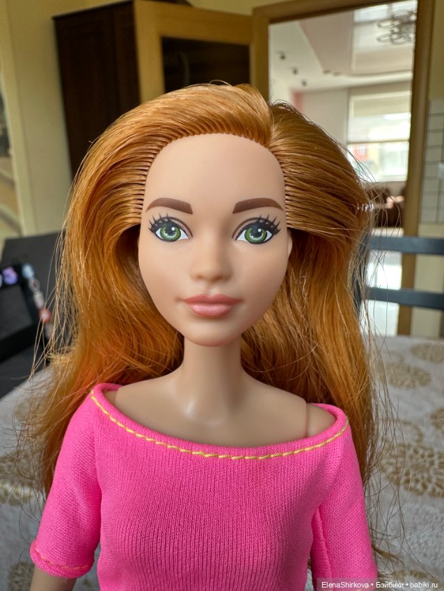 Barbie Fashionistas 64 на стандартном теле мтм