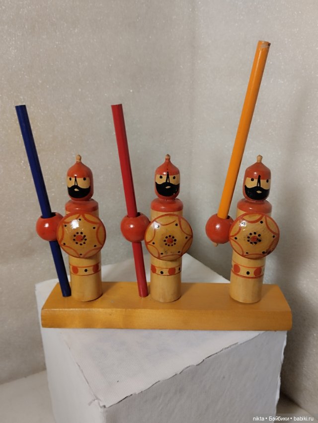 Три богатыря — Винтажные куклы и игрушки детства