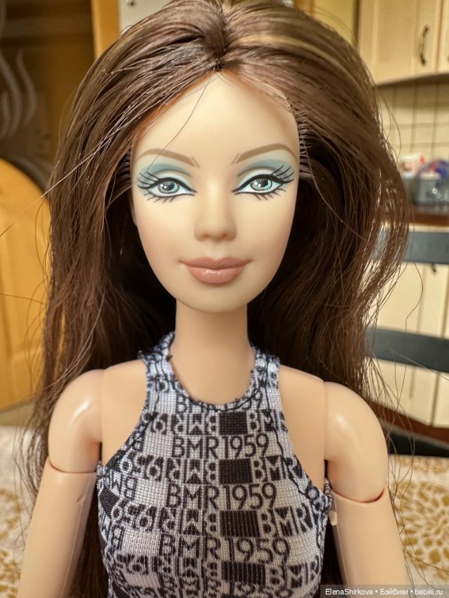 Barbie birthstone Маки бриллиант апрель на высоком теле мтм (фото 3)