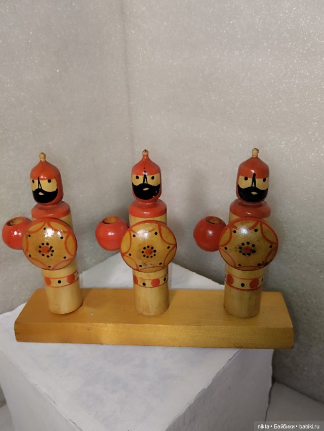 Три богатыря — Винтажные куклы и игрушки детства (фото 2)