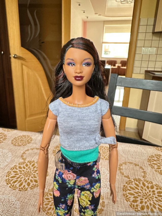 Barbie So in style Тришель на теле от пучка мтм