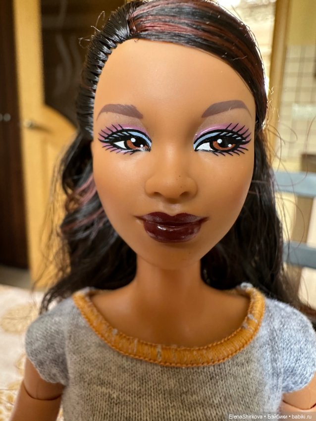 Barbie So in style Тришель на теле от пучка мтм