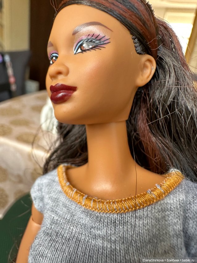 Barbie So in style Тришель на теле от пучка мтм