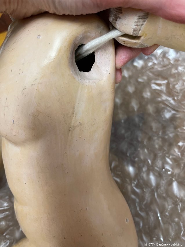 Большое антикварное тело — Антикварные куклы (фото 8)