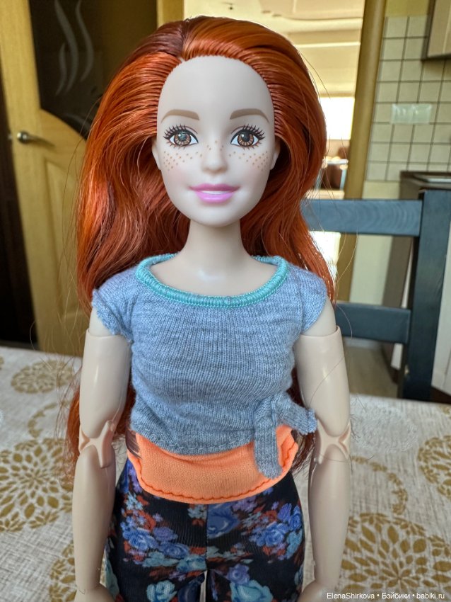Barbie Fashionistas 47 на теле пышки мтм (фото 2)