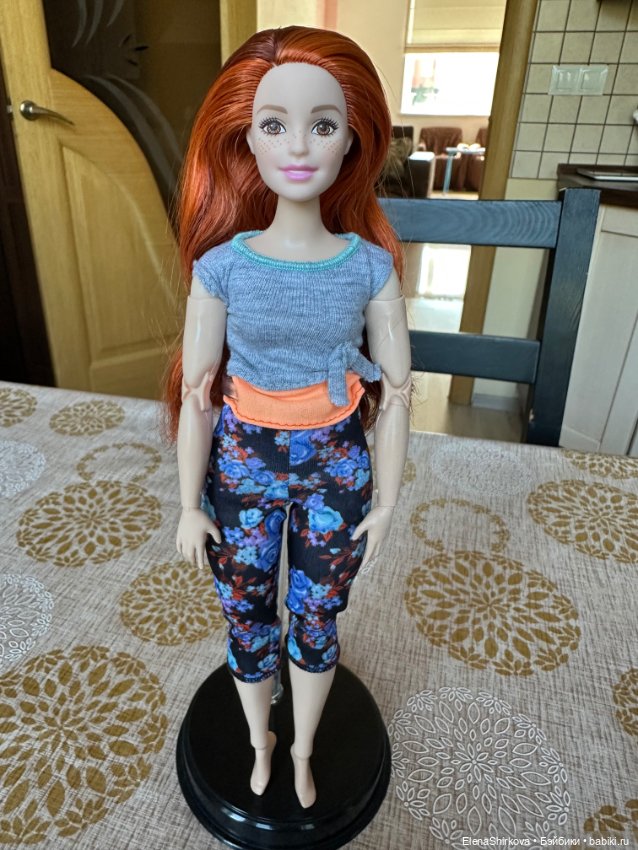 Barbie Fashionistas 47 на теле пышки мтм