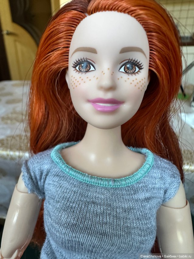 Barbie Fashionistas 47 на теле пышки мтм (фото 10)