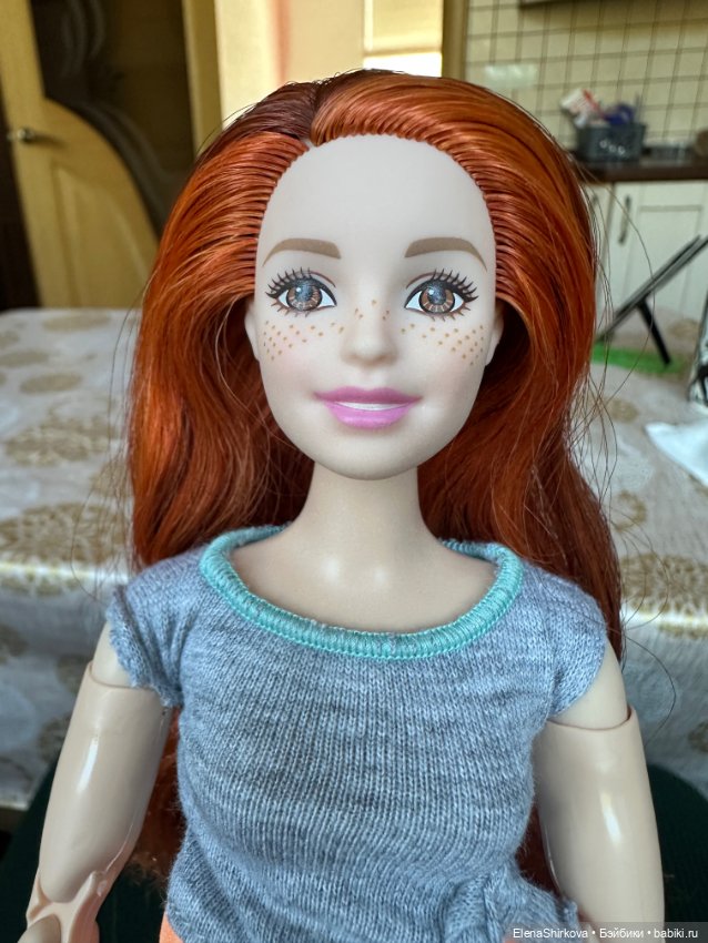 Barbie Fashionistas 47 на теле пышки мтм (фото 9)