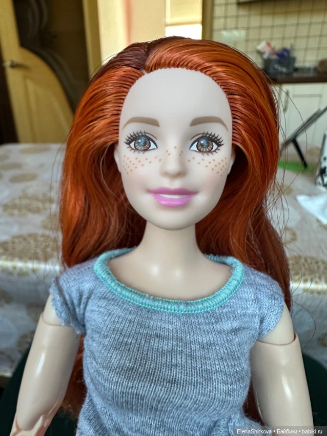 Barbie Fashionistas 47 на теле пышки мтм (фото 8)