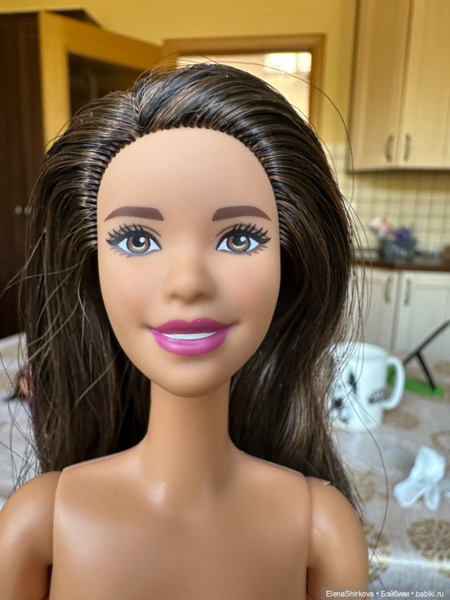 Barbie из набора с кроватью на высоком теле мтм (фото 8)