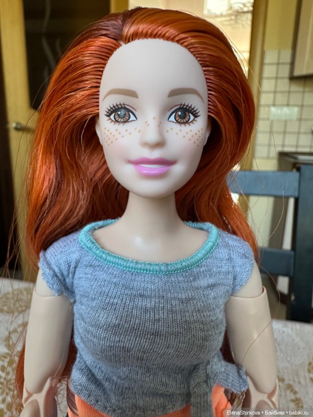 Barbie Fashionistas 47 на теле пышки мтм (фото 4)