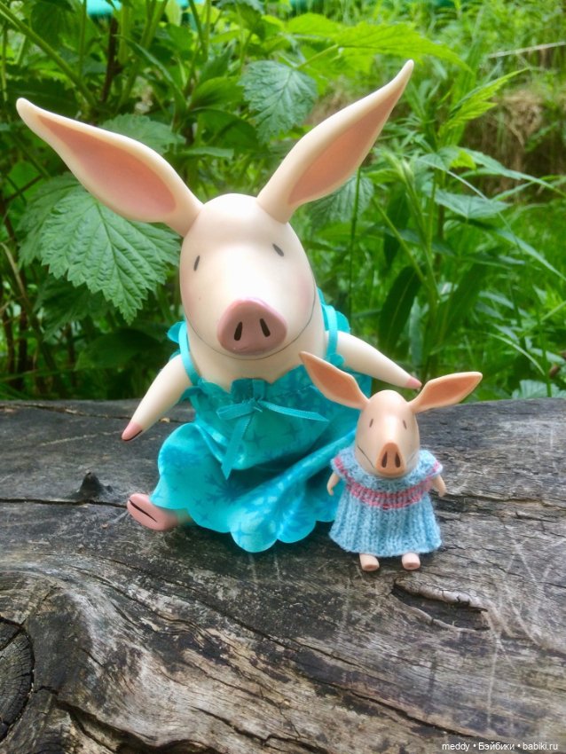 Очаровательная свинка Оливия от Madame Alexander (фото 6)