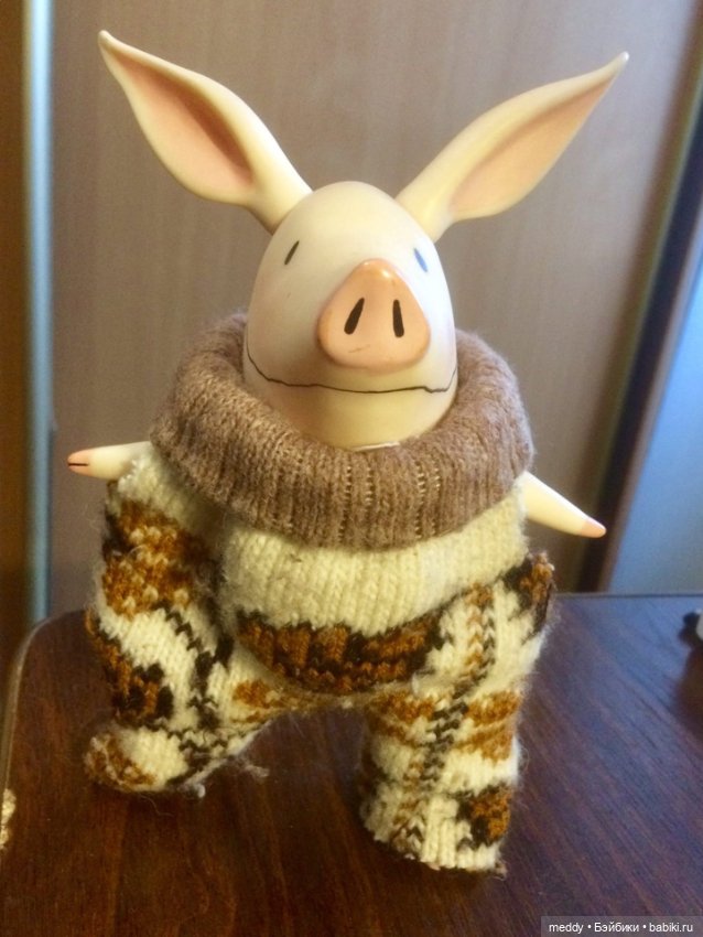 Очаровательная свинка Оливия от Madame Alexander (фото 7)