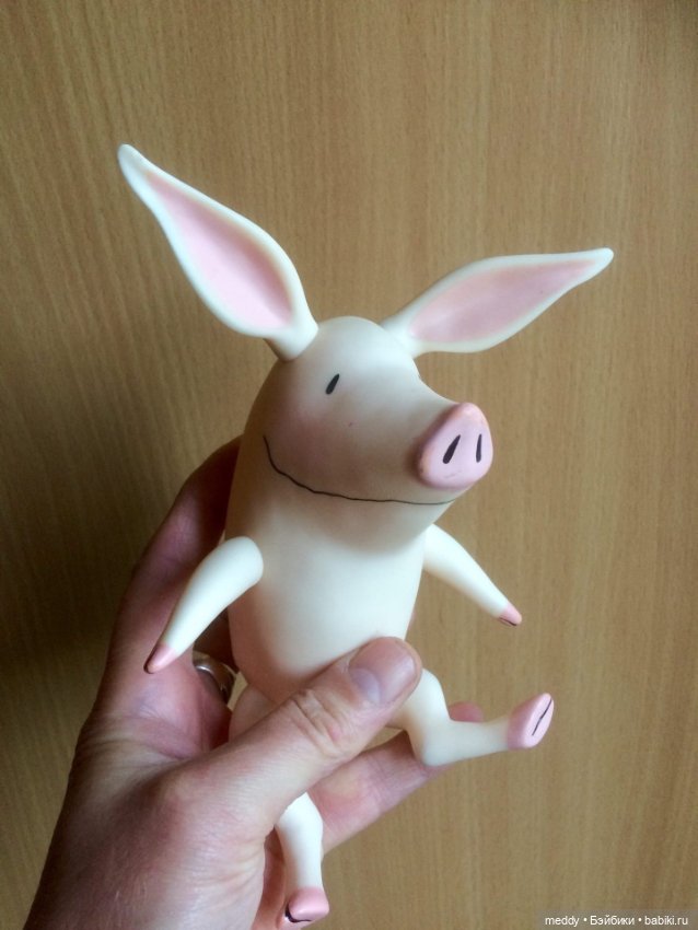 Очаровательная свинка Оливия от Madame Alexander