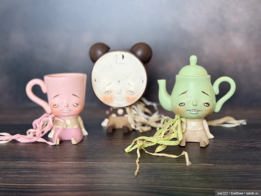 Чашечка от Suzan Grynkiv — Авторские игрушки (фото 6)
