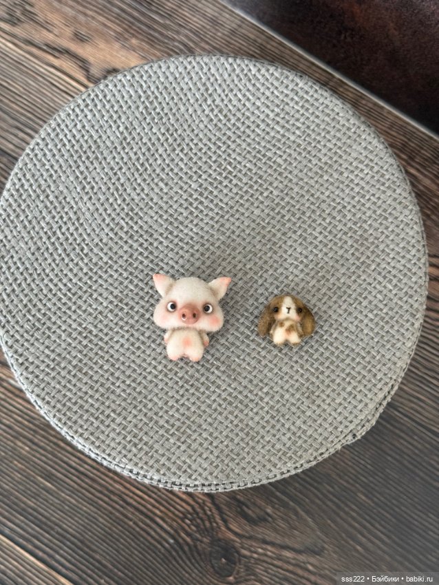 Зайчик и поросенок от DariaPoly (фото 4)