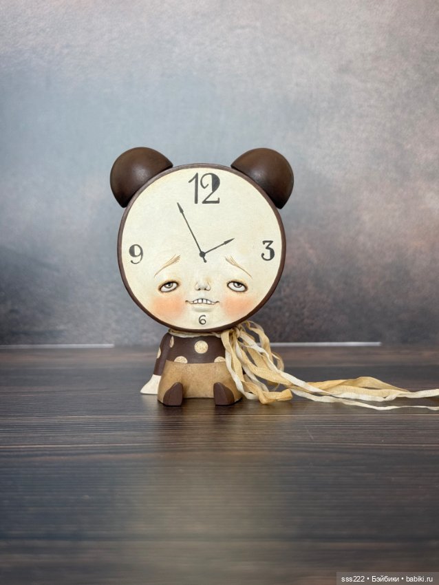 Часы от Suzan Grynkiv — Авторские игрушки (фото 5)