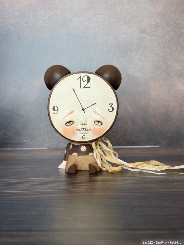 Часы от Suzan Grynkiv — Авторские игрушки (фото 4)