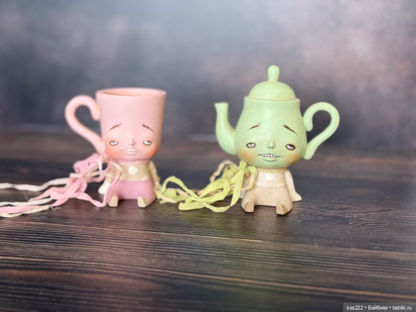 Чашечка от Suzan Grynkiv — Авторские игрушки (фото 5)