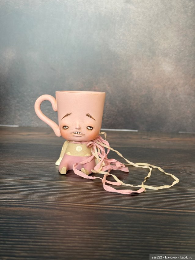 Чашечка от Suzan Grynkiv — Авторские игрушки (фото 2)