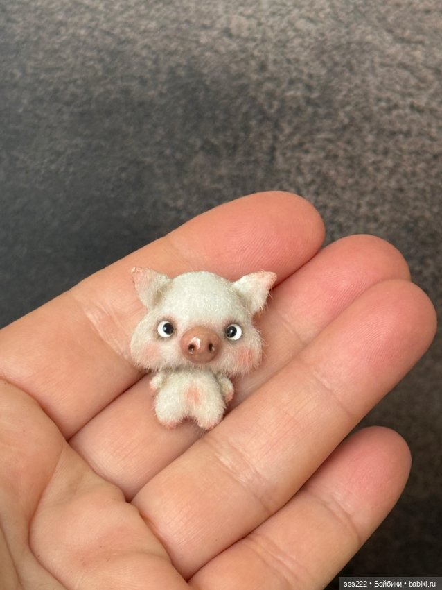 Зайчик и поросенок от DariaPoly (фото 7)