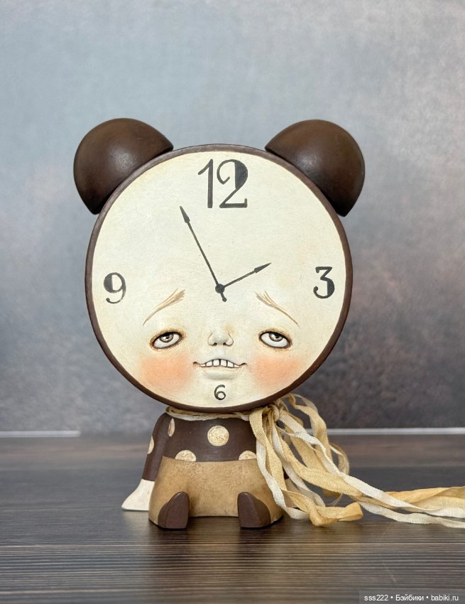 Часы от Suzan Grynkiv — Авторские игрушки