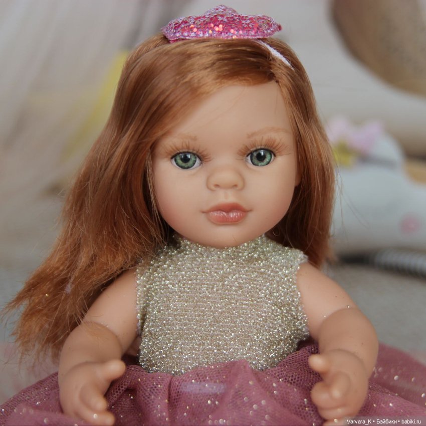 Кукла - пупс Alma Toys " Принцесса " рыжая , 22 см, № 2 (фото 10)