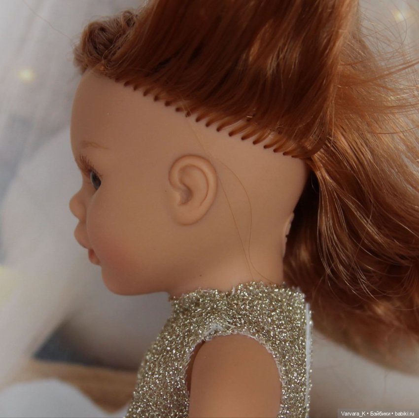 Кукла - пупс Alma Toys " Принцесса " рыжая , 22 см, № 2