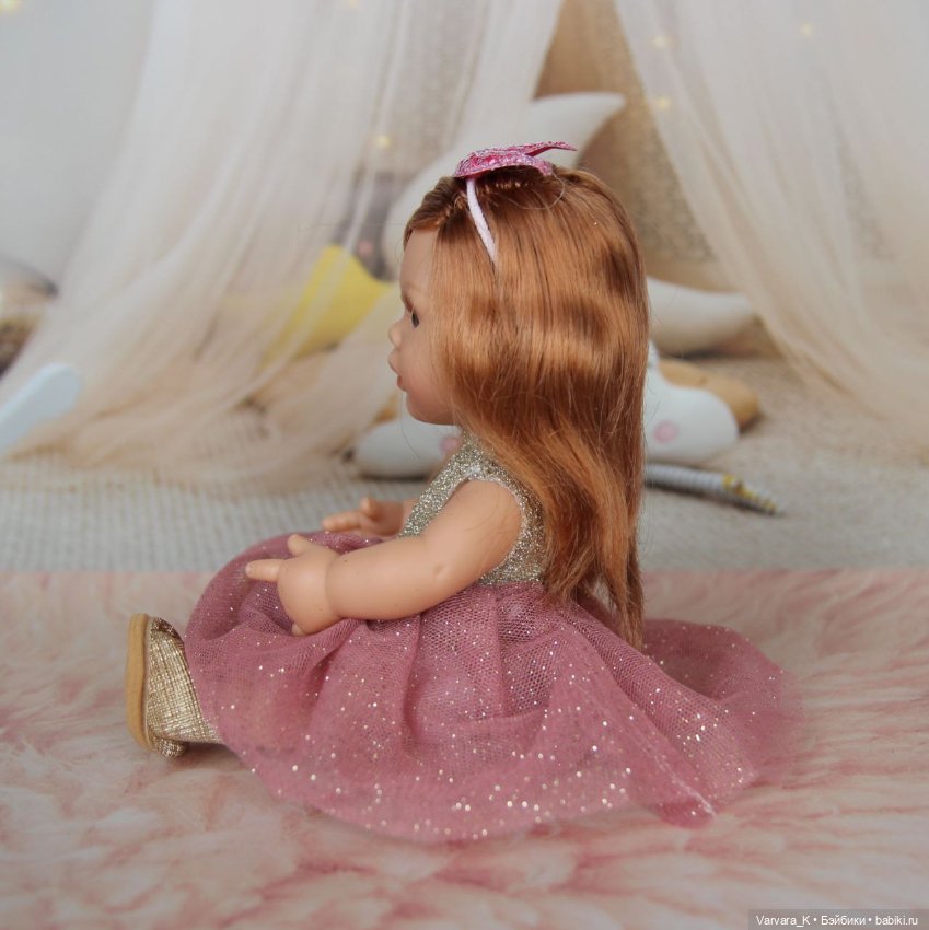 Кукла - пупс Alma Toys " Принцесса " рыжая , 22 см, № 2 (фото 8)