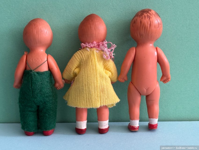 Резиновые куколки Tebu 9 и 9,5 см (фото 5)
