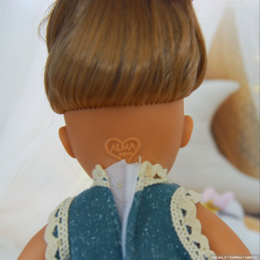 Кукла - пупс Alma Toys " Принцесса " блондинка в голубом , 22 см, № 2 (фото 4)