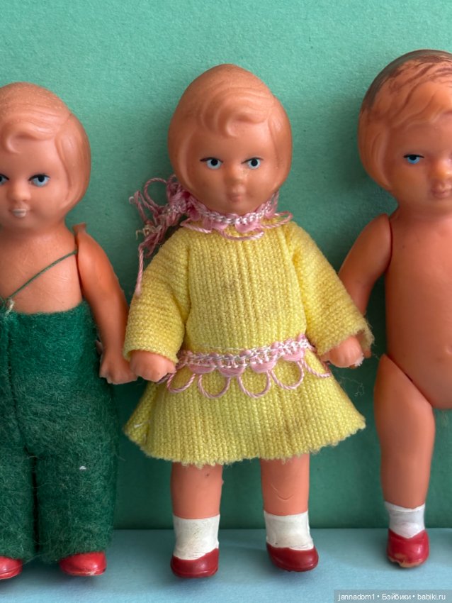 Резиновые куколки Tebu 9 и 9,5 см (фото 3)