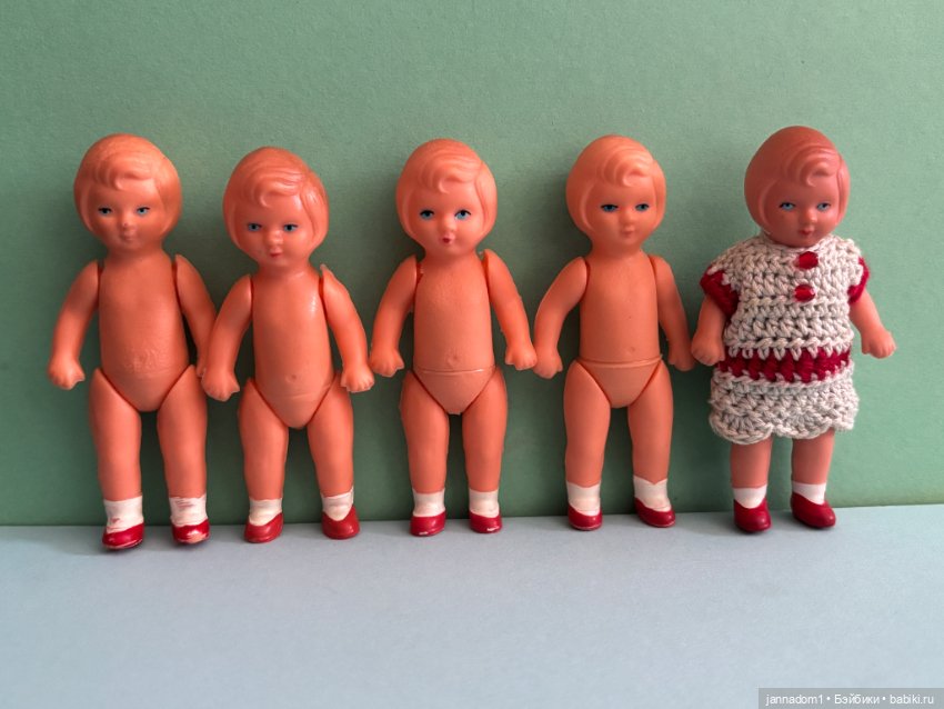 Очаровательные куколки Tebu с рельефными волосами, высота 9 см