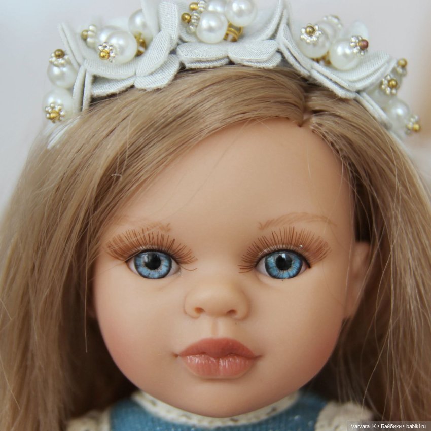 Кукла - пупс Alma Toys " Принцесса " блондинка в голубом , 22 см, № 2 (фото 7)