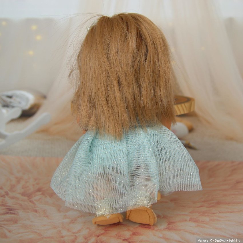 Кукла - пупс Alma Toys " Принцесса " блондинка в голубом , 22 см, № 2 (фото 3)