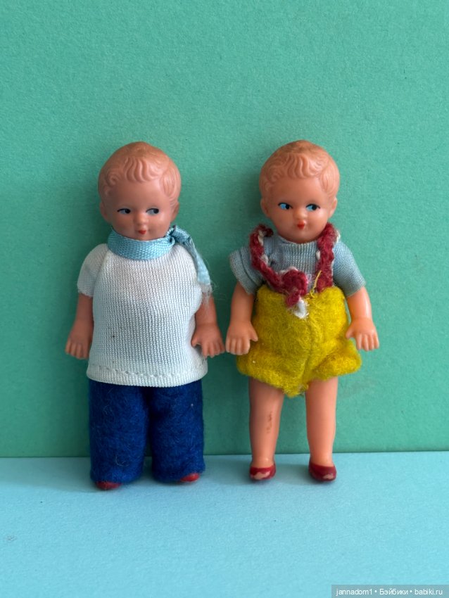 Куколки мальчики Tebu в родной одежде, высота 8 см